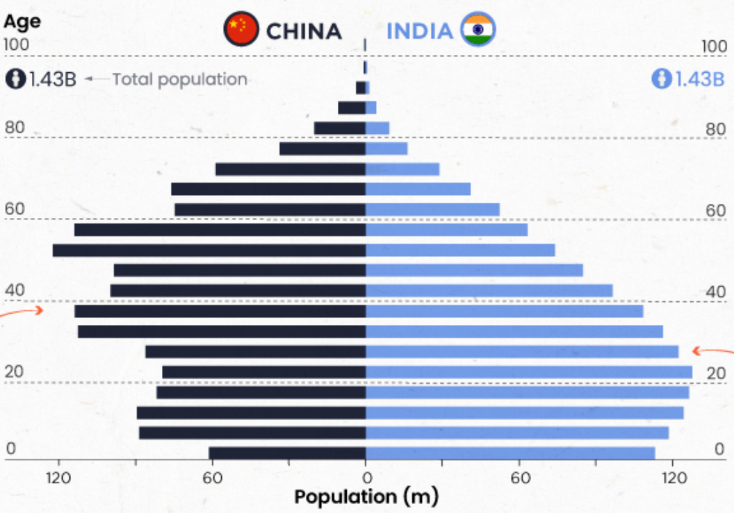 Population pyramics